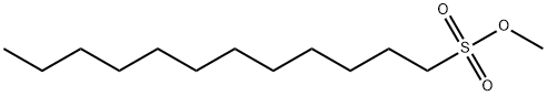 METHYLDODECANESULPHONATE Struktur