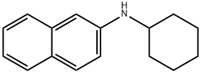 N-cyclohexylnaphthalen-2-amine  Struktur