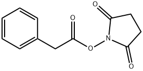 PHENYL-ACETIC ACID 2,5-DIOXO-PYRROLIDIN-1-YL ESTER Struktur