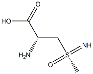 L-Alanine, 3-[[S(S)]-S-methylsulfonimidoyl]- (9CI) Struktur