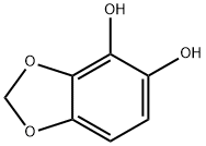 1,3-Benzodioxole-4,5-diol Struktur