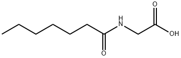 Heptanoyl glycine Struktur