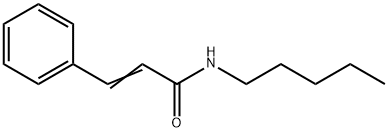 N-PENTYL-3-PHENYL-2-PROPENAMIDE Struktur