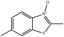 Benzothiazole, 2,6-dimethyl-, 3-oxide (8CI,9CI) Struktur