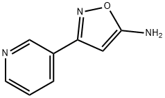 5-Isoxazolamine,3-(3-pyridinyl)-(9CI) Struktur