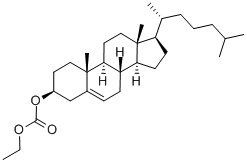 CHOLESTEROL ETHYL CARBONATE Struktur