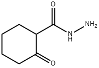 Cyclohexanecarboxylic acid, 2-oxo-, hydrazide (9CI) Struktur