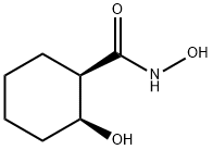 Cyclohexanecarboxamide, N,2-dihydroxy-, (1R,2S)- (9CI) Struktur