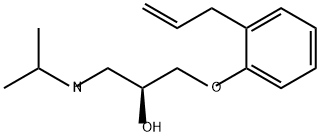 S-(-)-Alprenolol 結構式