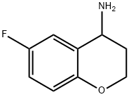 6-FLUORO-CHROMAN-4-YLAMINE Struktur