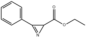 3-Phenyl-2H-azirine-2-carboxylic acid ethyl ester Struktur