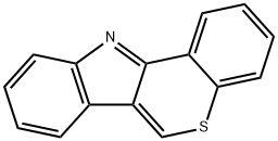 [1]Benzothiopyrano[4,3-b]indole Struktur