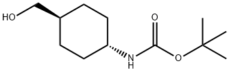 TERT-BUTYL TRANS-(4-HYDROXYMETHYL)CYCLOHEXYLCARBAMATE Struktur