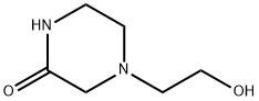 4-(2-HYDROXYETHYL)-PIPERAZIN-2-ONE Struktur