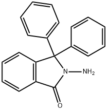 2-Amino-2,3-dihydro-3,3-diphenyl-1H-isoindol-1-one Struktur