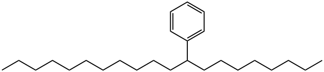 (1-Octyldodecyl)benzene. Struktur