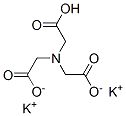 dipotassium hydrogen nitrilotriacetate Struktur