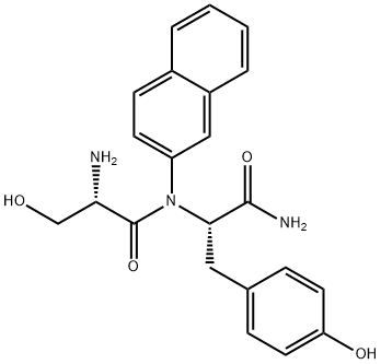 SER-TYR BETA-NAPHTHYLAMIDE Struktur