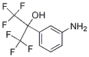 2-(3-AMino-phenyl)-1,1,1,3,3,3-hexafluoro-propan-2-ol Struktur