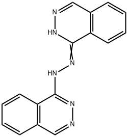 1,2-diphthalazin-1-ylhydrazine Struktur