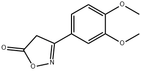 3-(3,4-DIMETHOXYPHENYL)-5(4H)-ISOXAZOLONE Struktur