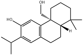 (4aR,10aS)-1,3,4,9,10,10a-Hexahydro-6-hydroxy-7-isopropyl-1,1-dimethyl-4a(2H)-phenanthrenemethanol Struktur