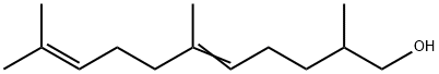 2,6,10-TRIMETHYL-5,9-UNDECADIEN-1-OL Struktur