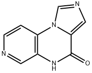 Pyrido[3,4-e]imidazo[1,5-a]pyrazin-4(5H)-one (9CI) Struktur