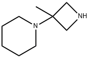 1-(3-METHYL-3-AZETIDINYL)-PIPERIDINE Struktur