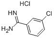 3-CHLOR-BENZAMIDINE HYDROCHLORIDE Struktur