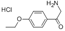 2-AMINO-4'-ETHOXYACETOPHENONE HYDROCHLORIDE Struktur