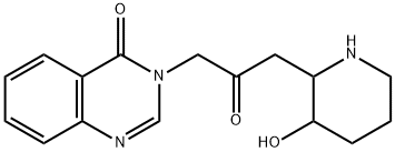 3-[2-Oxo-3-(3-hydroxypiperidine-2-yl)propyl]quinazoline-4(3H)-one Struktur