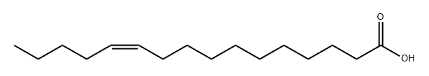 Hexadecenoicacid,Z-11- Struktur