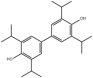 3,3',5,5'-Tetraisopropylbiphenyl-4,4'-diol Struktur