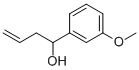 1-(3-METHOXY-PHENYL)-BUT-3-EN-1-OL Struktur