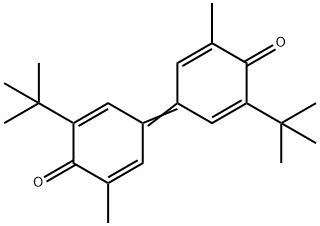 3,3'-DIMETHYL-5,5'-DITERT-BUTYL-DIPHENOQUINONE Struktur