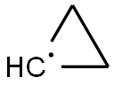 cyclopropyl radical Struktur