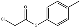 S-CHLOROACETYL-P-MERCAPTOTOLUENE Struktur