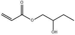 2-HYDROXYBUTYL2-PROPENOATE Struktur