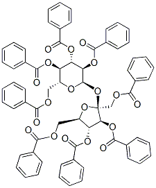 sucrose octabenzoic acid Struktur