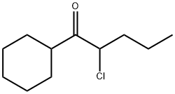 1-Pentanone, 2-chloro-1-cyclohexyl- (8CI,9CI) Struktur