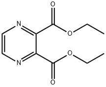 2,3-Pyrazinedicarboxylic acid diethyl ester Struktur