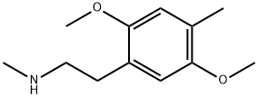 2,5-Dimethoxy-N,4-dimethylbenzeneethanamine Struktur