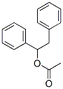 1,2-diphenylethyl acetate Struktur