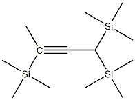 1,3,3-Tris(trimethylsilyl)-1-butyne Struktur