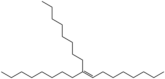 9-Octyl-8-heptadecene Struktur