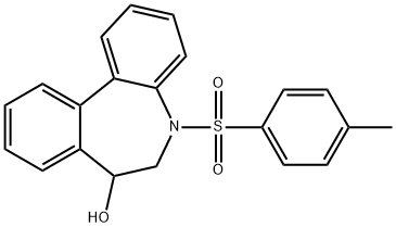 6,7-Dihydro-5-(p-toluenesulfonyl)-5H-dibenz[b,d]azepin-7-ol Struktur