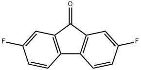 2,7-difluorofluoren-9-one Struktur