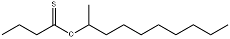 Butyric acid, thio-, S-decyl ester Struktur