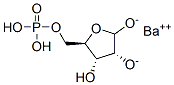 d-Ribofuranose, 5-(dihydrogen phosphate), barium salt Struktur